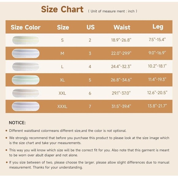 Carer Postpartum Disposable Panties High Waist Maternity Mesh 20 Pack Sz L NEW! - Picture 6 of 6